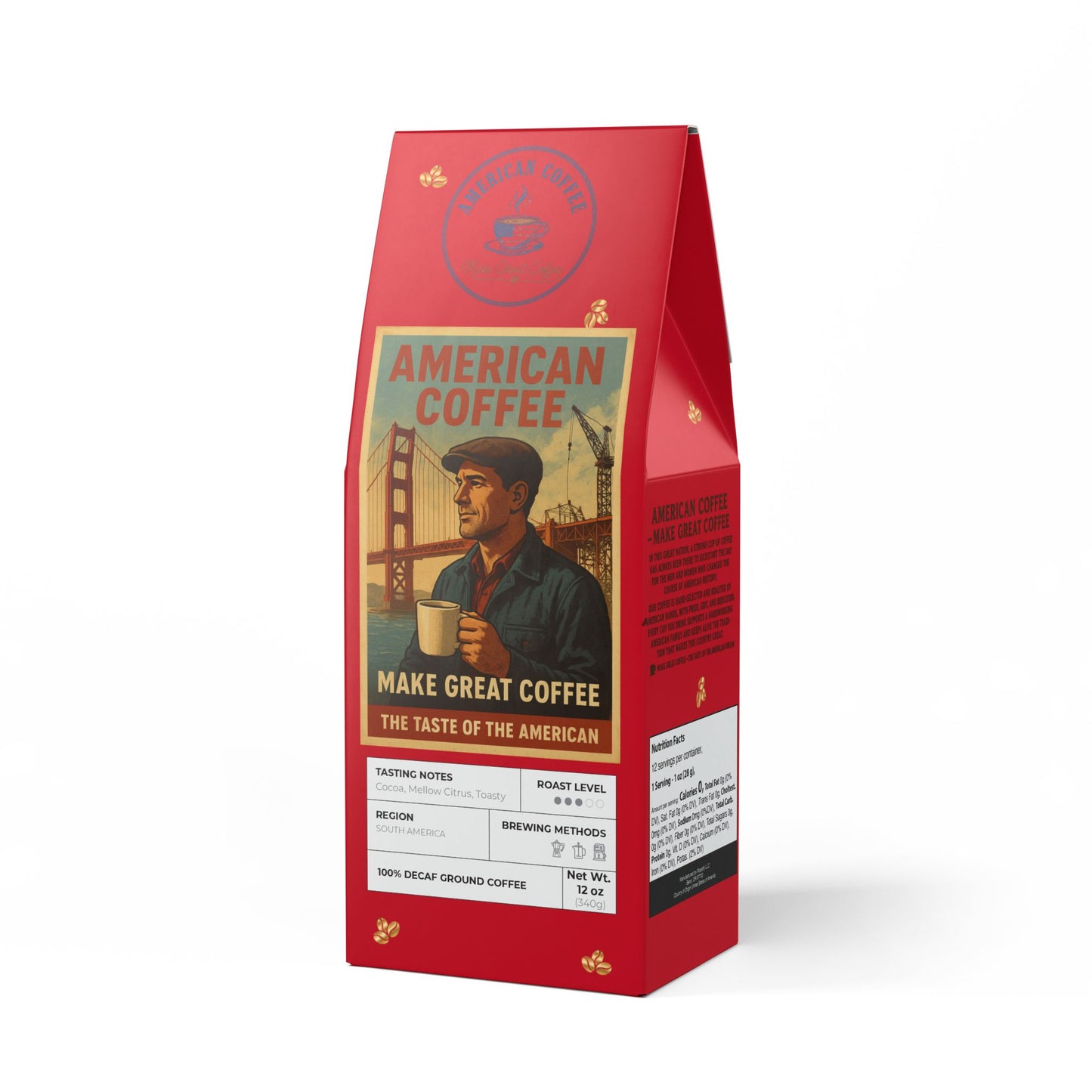 Trapper Peak Decaf Coffee Blend (Medium Roast)