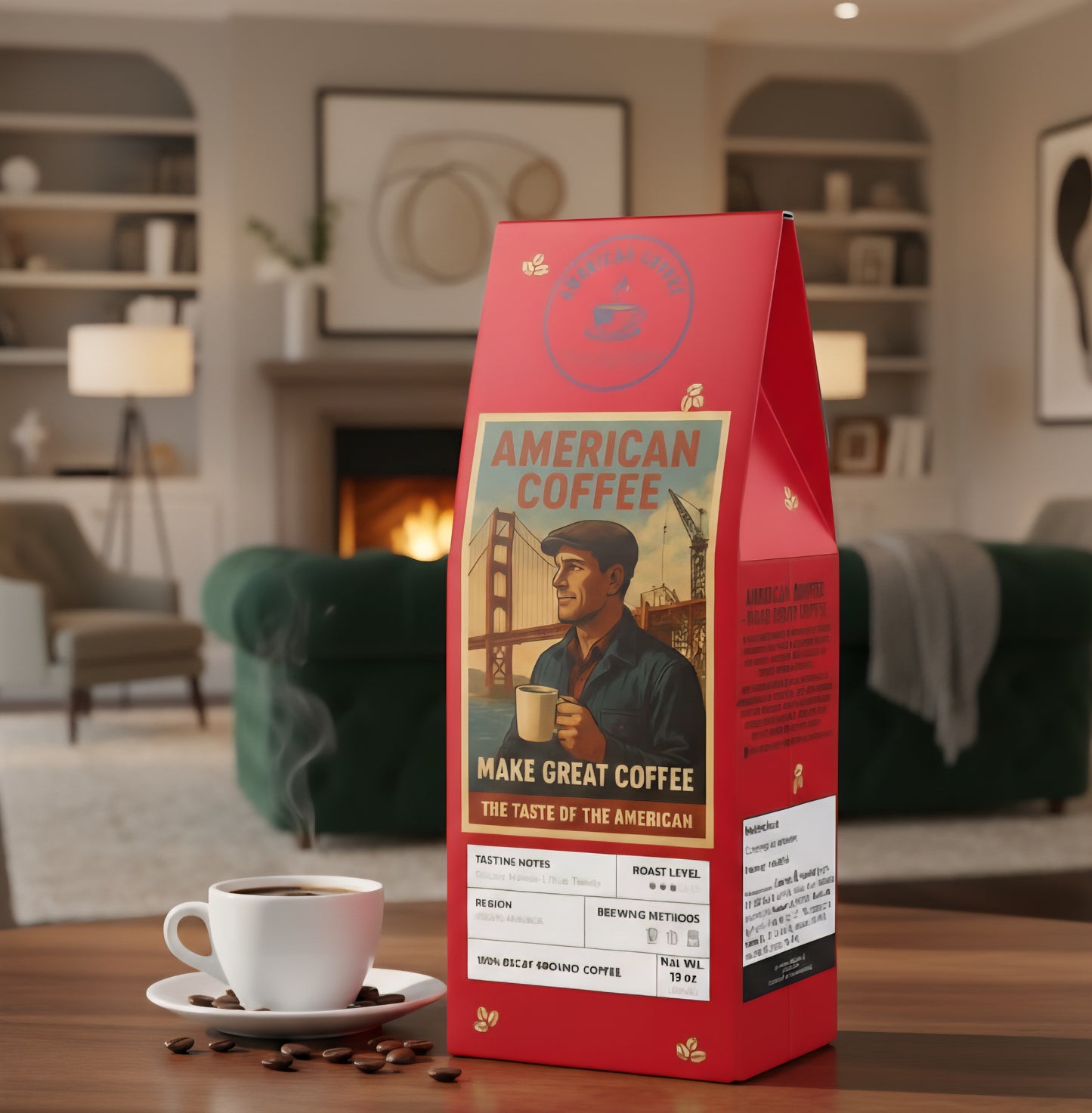 Trapper Peak Decaf Coffee Blend (Medium Roast)