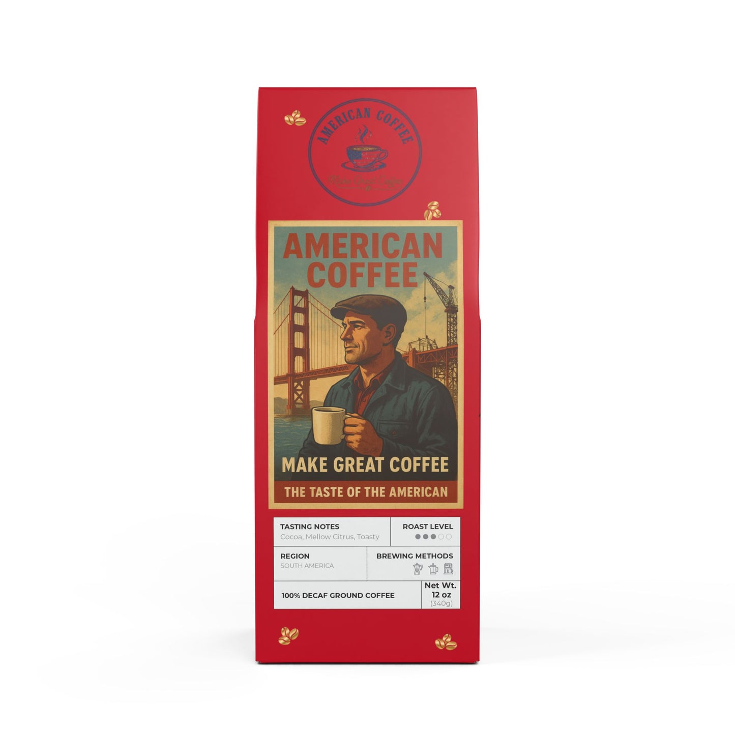 Trapper Peak Decaf Coffee Blend (Medium Roast)