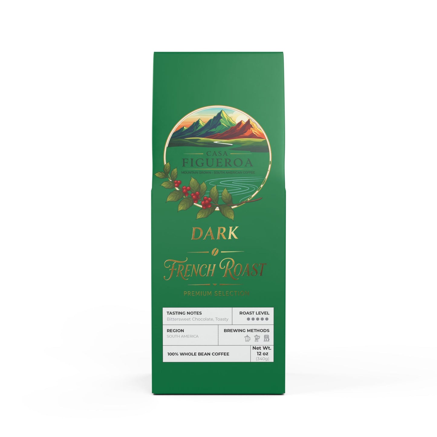 Bitterroot Coffee Blend (Dark French Roast)